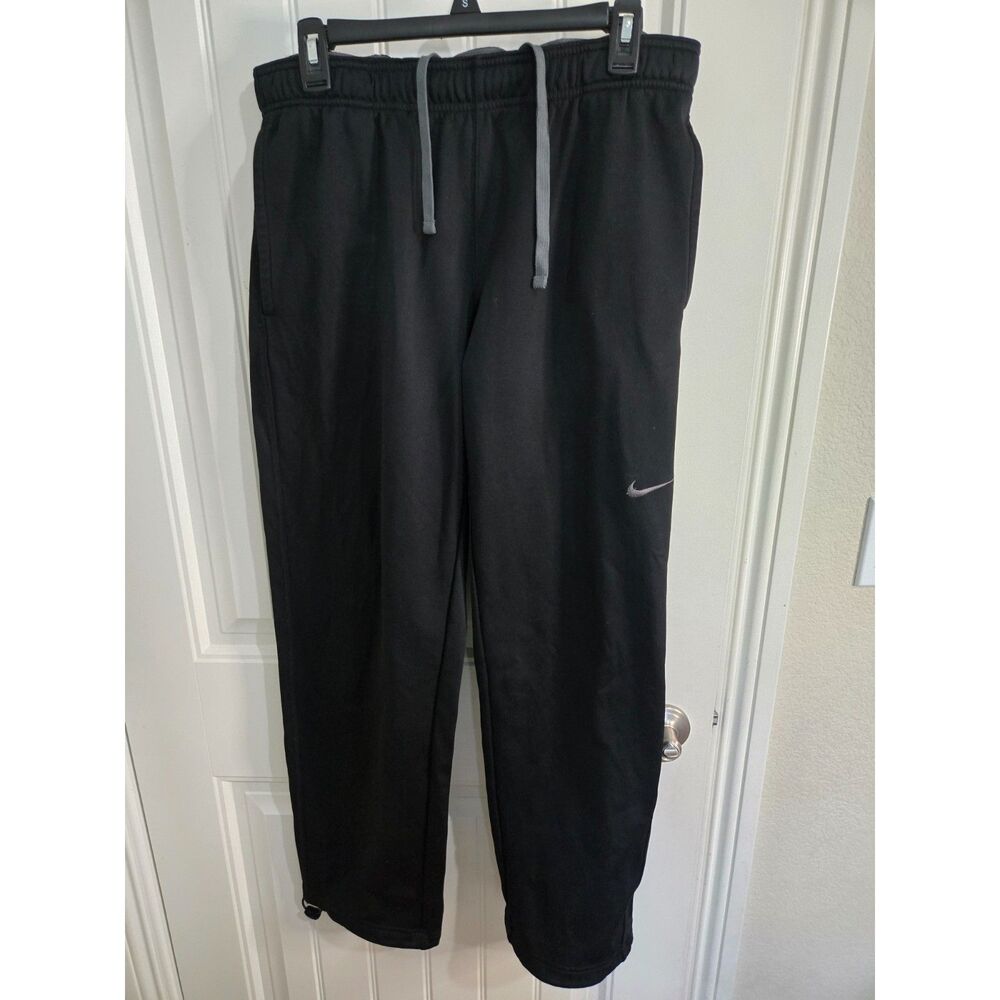 Nike Therma-FIT Men’s Large Black Sweatpants Jogger Pants Dri Fit Athletic